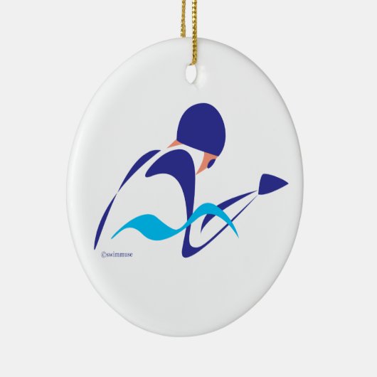 Abstracte borstkas 2 versiering keramisch ornament (Rechts)