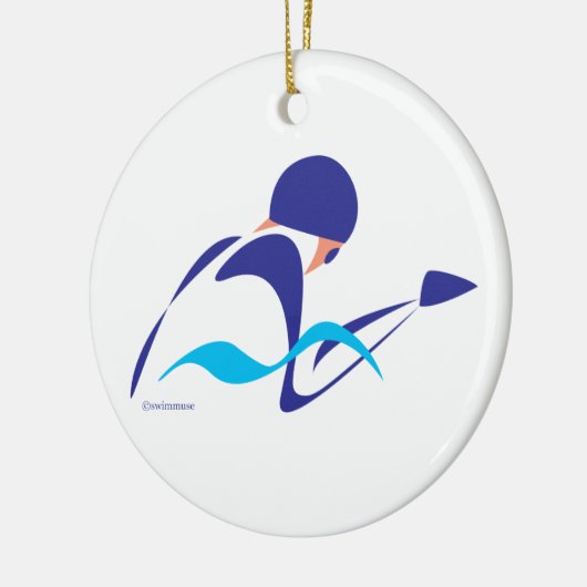 Abstracte borstkas 2 versiering keramisch ornament (Links)