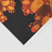 Abstracte bossen in het najaar ontkoppelen tissuepapier (Detail)