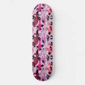 Abstracte Botanische Afbeeldingen Persoonlijk Skateboard (Voorkant)