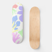 Abstracte botanische bladeren #2 #wall #art persoonlijk skateboard (Voorkant)