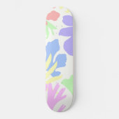 Abstracte botanische bladeren #2 #wall #art persoonlijk skateboard (Voorkant)