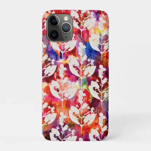 Abstracte botanische bladeren Case-Mate iPhone case (Achterkant)