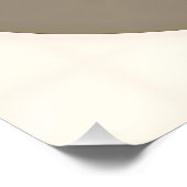 Abstracte botanische minimalis perfect poster (Hoek)