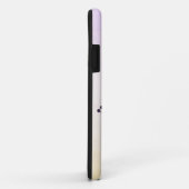 Abstracte botanische tekening iPhone Case (Achterkant/rechts)