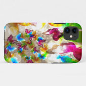 Abstracte botervliegen Case-Mate iPhone case (Achterkant (horizontaal))