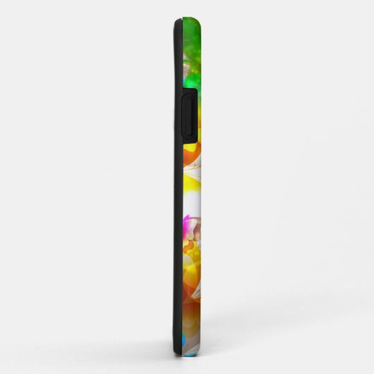 Abstracte botervliegen Case-Mate iPhone case (Achterkant/rechts)