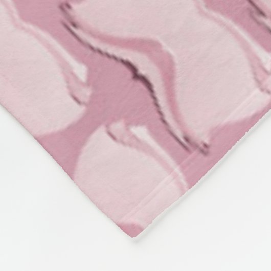 Abstracte botervliegen fleece deken (Hoek)