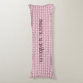 Abstracte botervliegen lichaamskussen (Voorkant Verticaal)