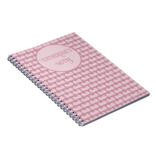 Abstracte botervliegen notitieboek (Rechterzijde)