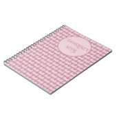 Abstracte botervliegen notitieboek (Linkerzijde)