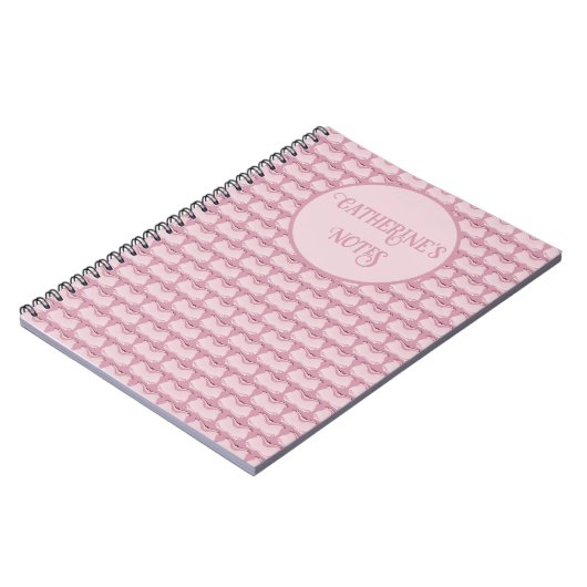 Abstracte botervliegen notitieboek (Linkerzijde)