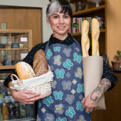 Abstracte botervliegen schort