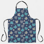 Abstracte botervliegen schort (Voorkant)