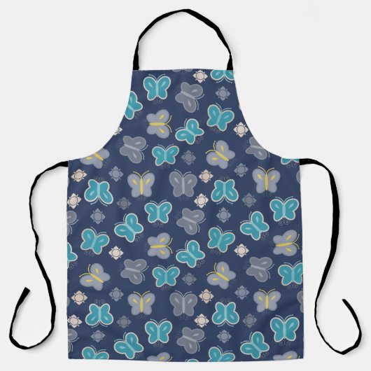 Abstracte botervliegen schort (Voorkant)