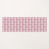 Abstracte botervliegen yogamat (Voorkant (horizontaal))