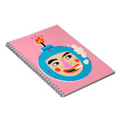 Abstracte botopening notitieboek (Rechterzijde)