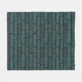 Abstracte bouwstenen voor sierdoeleinden d fleece deken (Voorkant (Horizontaal))