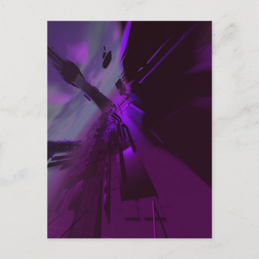 Abstracte bovenbouw 4 Briefkaart (Voorkant)