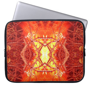Abstracte brand laptop sleeve