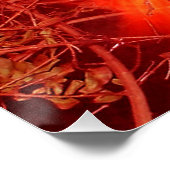 Abstracte brand perfect poster (Hoek)