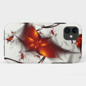 Abstracte brandweerbloemen en -assen Case-Mate iPhone case (Achterkant (horizontaal))