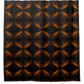 Abstracte breukkunst douchegordijn (Voorkant)