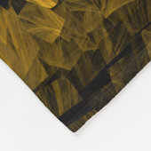 Abstracte breukkunst fleece deken (Hoek)