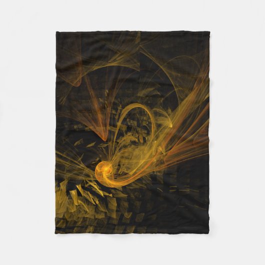 Abstracte breukkunst fleece deken (Voorkant)
