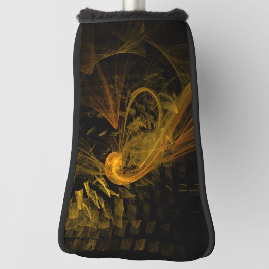 Abstracte breukkunst golfheadcover (Draai 90)