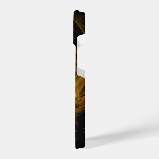 Abstracte breukkunst iPhone hoesje (Linkerkant)