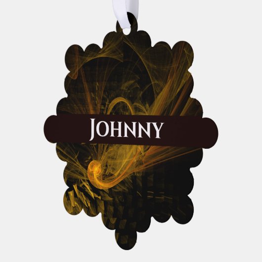 Abstracte breukkunst ornament kaart (Links)