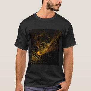 Abstracte breukkunst t-shirt