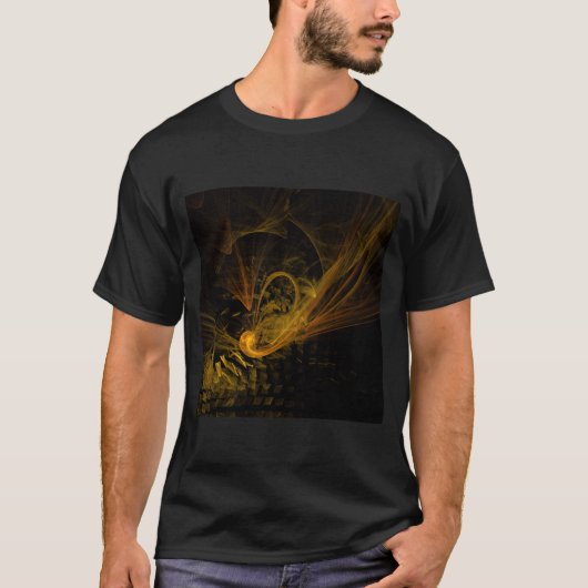 Abstracte breukkunst t-shirt (Voorkant)
