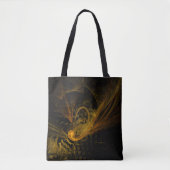 Abstracte breukkunst tote bag (Voorkant)