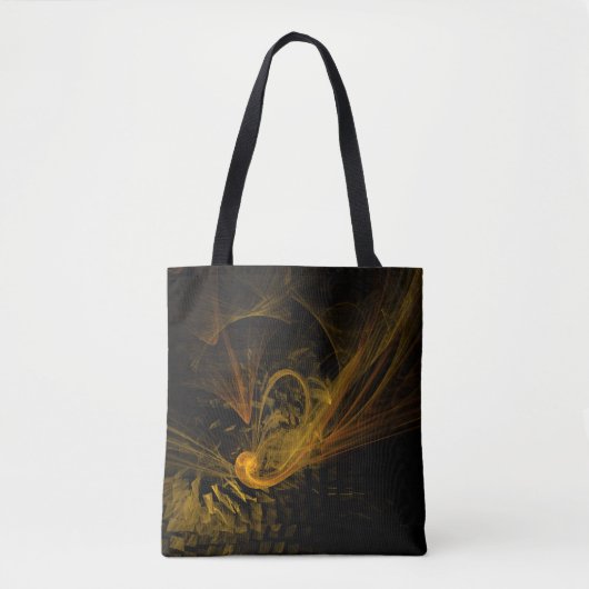 Abstracte breukkunst tote bag (Voorkant)