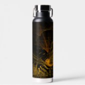 Abstracte breukkunst waterfles (Voorkant)