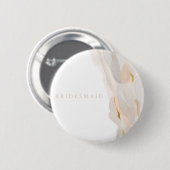 Abstracte Bridesmaïde Button (Voorkant /achterkant)