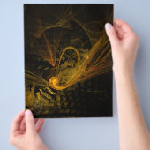 Abstracte brochure voor breekpunten (Hand)