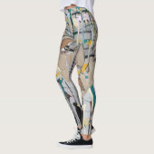 Abstracte broek leggings (Links)