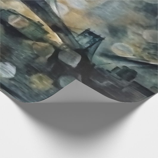 Abstracte brug over Manhattan Cadeaupapier (Hoek)