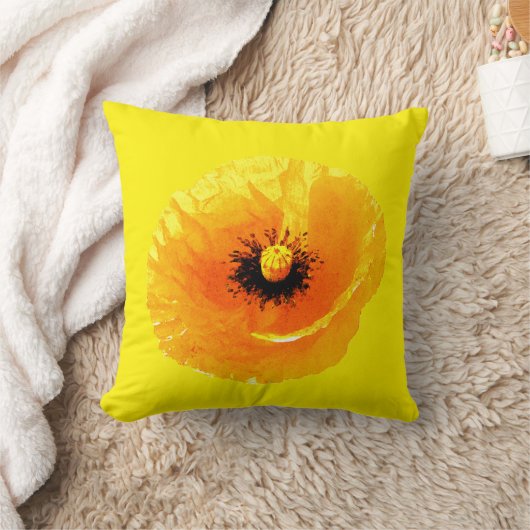 Abstracte bruiloft met flankerende bloem, helderge kussen (Deken)