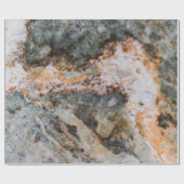 Abstracte bruine rottextuur cadeaupapier (Vlak)