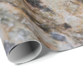 Abstracte bruine rottextuur cadeaupapier (Rol Hoek)