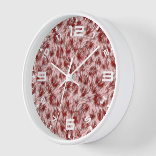 Abstracte Bruine Stof Bont Textuur Achtergrond-246 (Hoek)