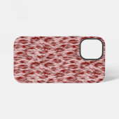 Abstracte Bruine Stof Bont Textuur Achtergrond-246 iPhone Hoesje (Achterkant horizontaal)
