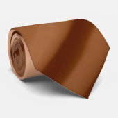 Abstracte bruine strepen stropdas (Opgerold)