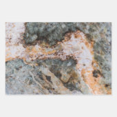 Abstracte bruine witte grungy steen textuur inpakpapier vel (Voorkant)