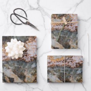 Abstracte bruine witte grungy steen textuur inpakpapier vel