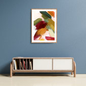 Abstracte Brush Stroke Wall Art Poster